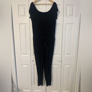 Express, Elegant Black Jumpsuit, Large